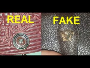 Real and Fake Versace Bags